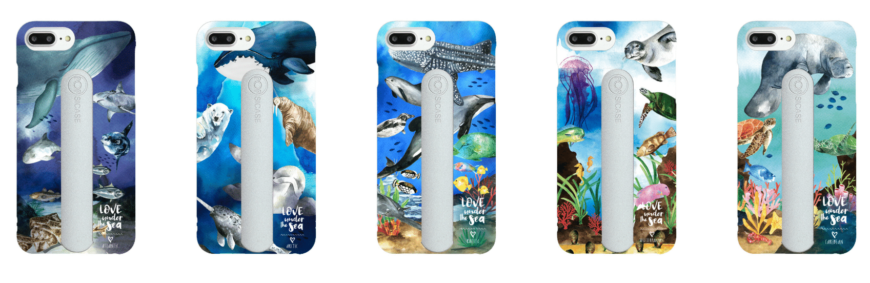 recycled ocean goodies phone case