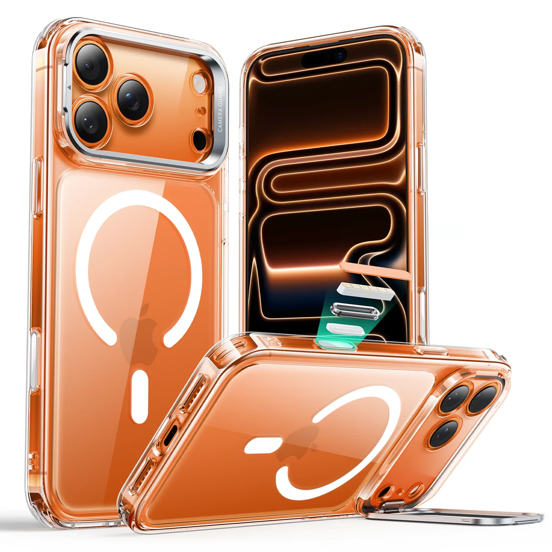 Qi2 phone case for iphone 17